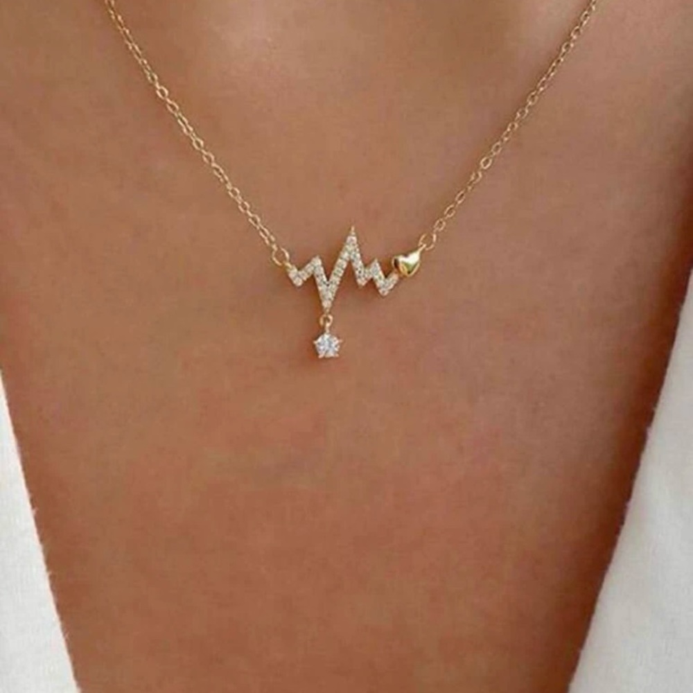 Heartbeat necklace NEW